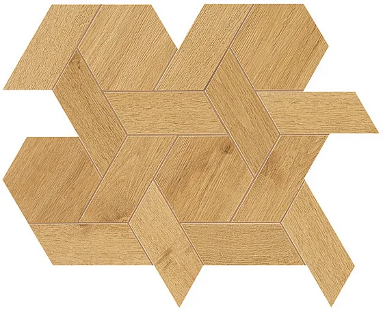 Мозаика /Керамогранит/ ATLAS CONCORDE HEARTWOOD Malt Mansion Weave AOYG