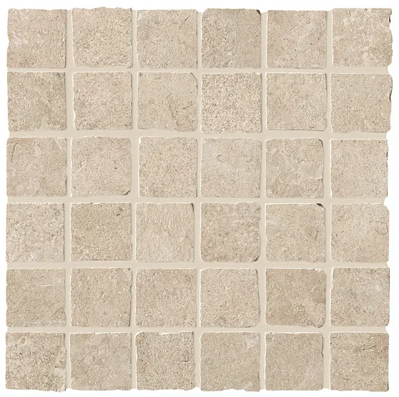 Мозаика /Керамогранит/ ATLAS CONCORDE LIMS Beige Mosaico Tumbled A3HL