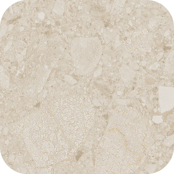 Керамогранит ARCANA BLACK&CREAM Checkers Rounded Cream Beach ARC_8226