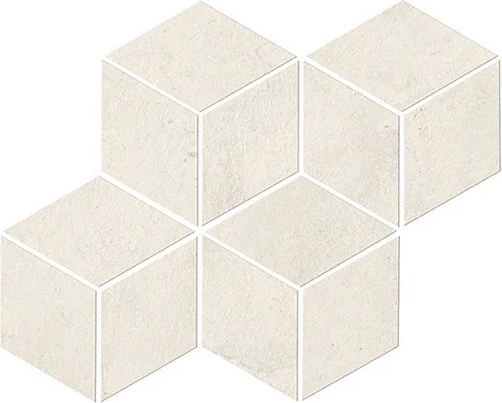 Мозаика /Керамогранит/ ATLAS CONCORDE RAW White Mosaico Esagono A0Z9