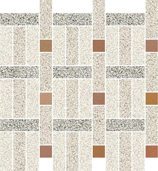 Мозаика /Керамогранит/ 41zero42 TAPI Loom Mosaic 4101392