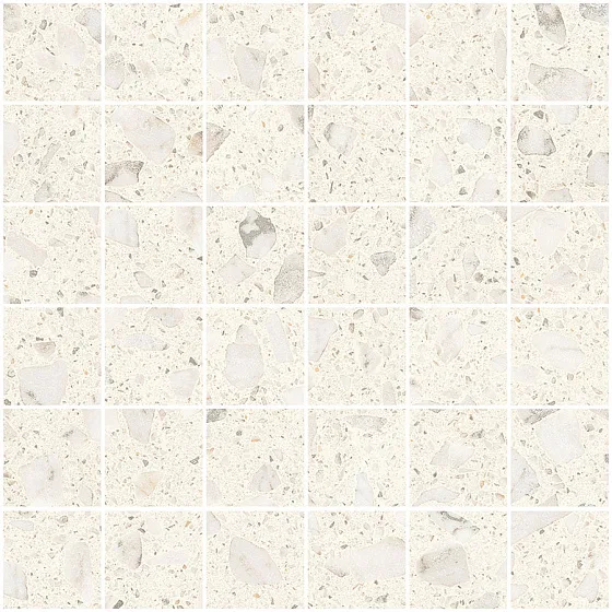 Мозаика /Керамогранит/ SANT'AGOSTINO GLOW Mosaico Ivory Silk CSAMGLIS30