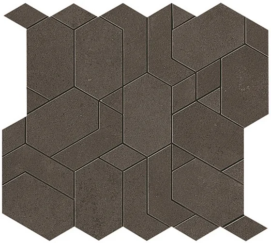 Мозаика /Керамогранит/ ATLAS CONCORDE BOOST PRO Tobacco Mosaico Shapes A0QD