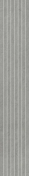 Декоративные элементы /Керамогранит/ ITALGRANITI I CEMENTI Listello Tratto Grey 6mm FL06LT