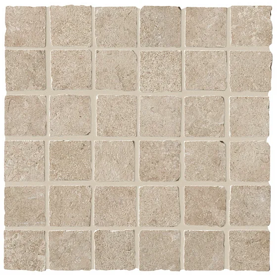 Мозаика /Керамогранит/ ATLAS CONCORDE LIMS Grey Mosaico Tumbled A3HM