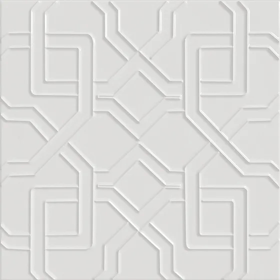 Керамическая плитка для стен 41zero42 SUPERCLASSICA SCB Bianco Path 10мм Люкс АКЦИЯ 4101014