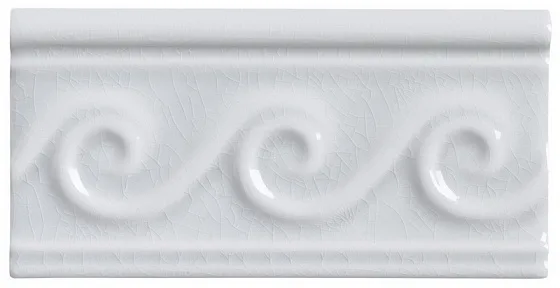 Бордюры ADEX MODERNISTA Relieve Olas C/C Cadet Gray ADMO4122