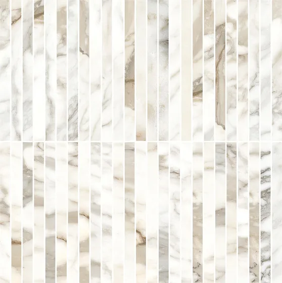 Мозаика /Керамогранит/ VALLELUNGA LUCE Luce Grey Mosaic Jap Satin CV6001291S