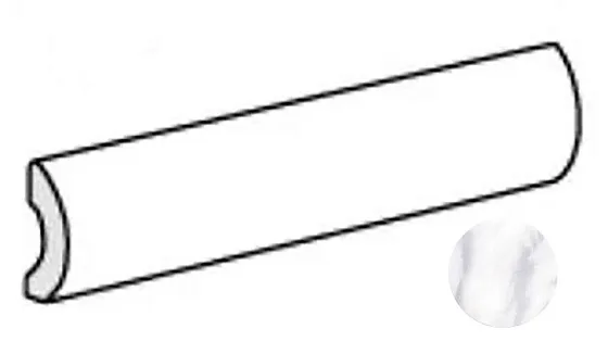 Бордюры EQUIPE BARDIGLIO Pencil Bullnose Light 23765