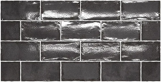 Керамическая плитка для стен EQUIPE ALTEA Black АКЦИЯ 27615