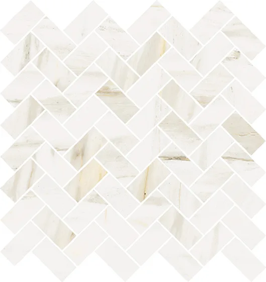 Мозаика /Керамогранит/ ITALON / ИТАЛОН STELLARIS Carrara Ivory Mosaico Cross Натуральный 620110000213
