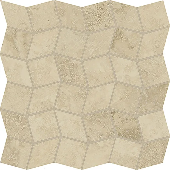Мозаика /Керамогранит/ ITALON / ИТАЛОН WONDERFUL LIFE Almond Mosaico Frame Натуральный 620110000133