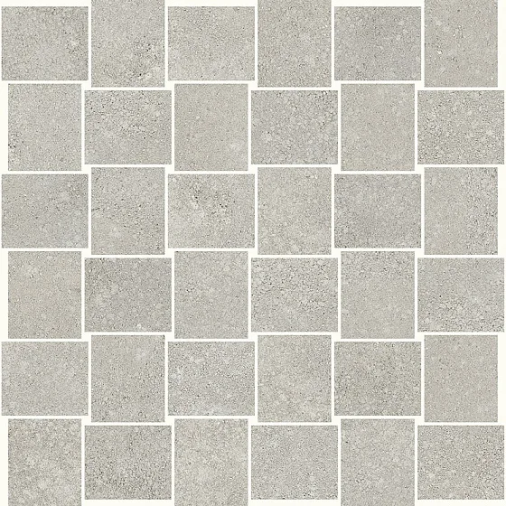 Мозаика /Керамогранит/ VALLELUNGA TERRAE Basalto Mosaico Intreccio 02VTEMI70S