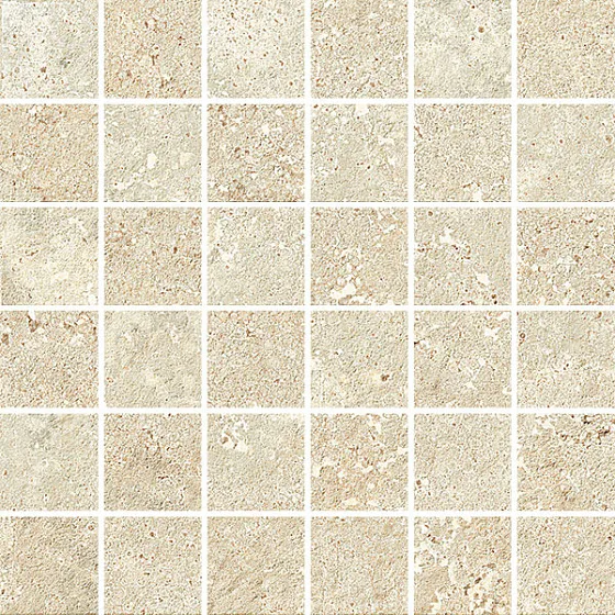 Мозаика /Керамогранит/ ITALGRANITI I TRAVERTINI Mosaico Beige Cross Cut 9mm TR043MA