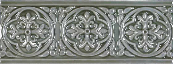 Бордюры ADEX STUDIO Бордюр Relieve Palm Beach Eucalyptus ADST4004