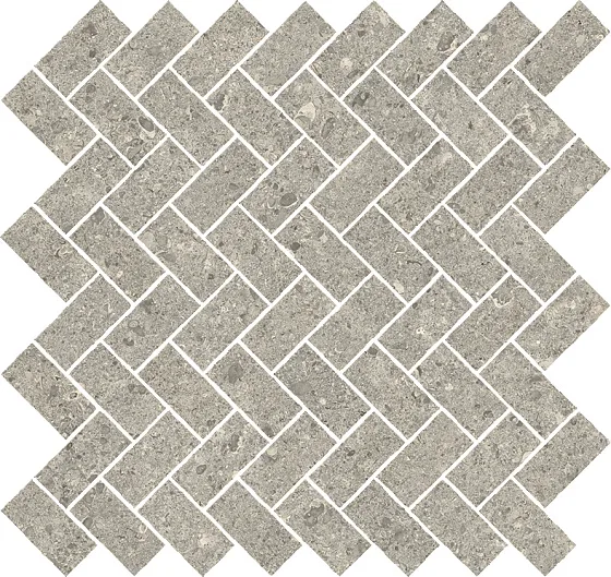 Мозаика /Керамогранит/ ITALON / ИТАЛОН STATUS Carbon Mosaico Cross / Карбон Мозаика Кросс 620110000266