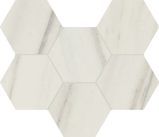 Мозаика /Керамогранит/ ITALON / ИТАЛОН CHARME EXTRA Lasa Mosaico Hexagon Патинированный. Фото 1 из 1
