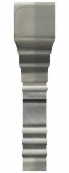 Специальные элементы CERAMICHE GRAZIA EPOQUE Внешний угол Ang. Terminale Deco Grey Craquele TEAD4