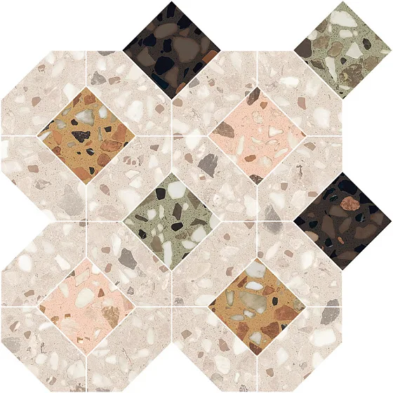 Мозаика /Керамогранит/ 41zero42 CHICCO Mosaic Quadra Light 4101285