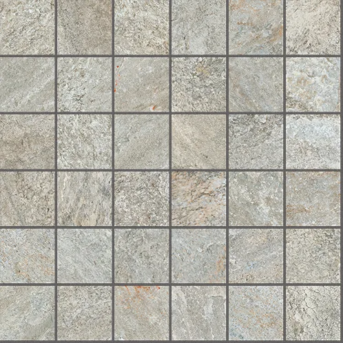 Мозаика /Керамогранит/ ITALON / ИТАЛОН MAGMA Silver Mosaico 610110001369