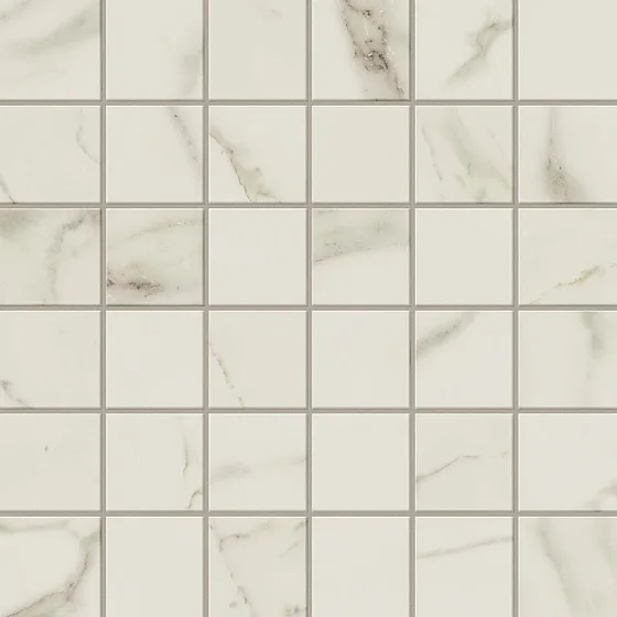 Мозаика /Керамогранит/ ATLAS CONCORDE RUSSIA EMPIRE / ЭМПАИР Empire Calacatta Diamond Mosaic Polished 610110000809