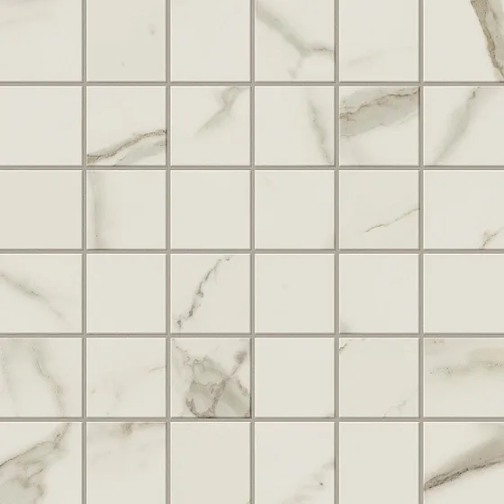 Мозаика /Керамогранит/ ATLAS CONCORDE RUSSIA EMPIRE / ЭМПАИР Empire Calacatta Diamond Mosaic Matte 610110000816