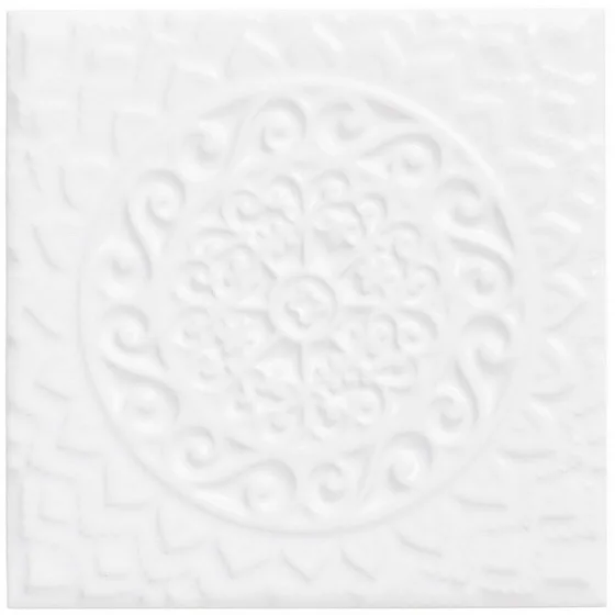 Декоративные элементы ADEX STUDIO Декор Relieve Mandala Universe Snow Cap ADST4074