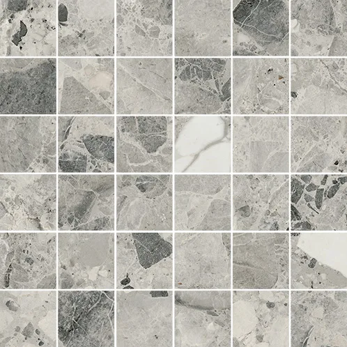Мозаика /Керамогранит/ ITALON / ИТАЛОН CONTINUUM Stone Grey Mosaico Натуральный 610110001024