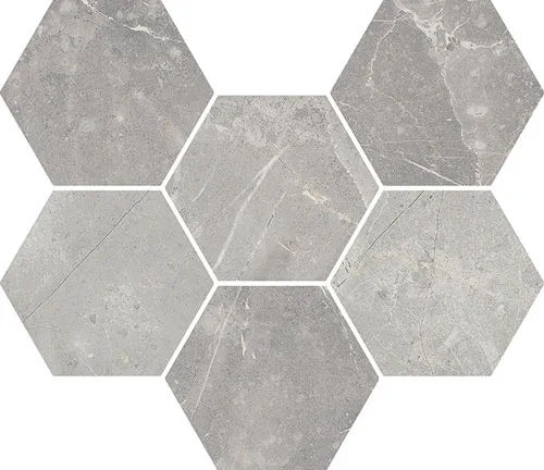 Мозаика /Керамогранит/ ITALON / ИТАЛОН CHARME EVO Imperiale Mosaico Hexagon 620110000049