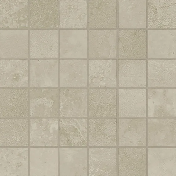 Мозаика /Керамогранит/ ITALON / ИТАЛОН TERRAVIVA Greige Mosaico Матовый 610110000623
