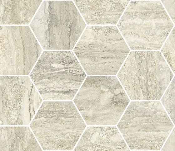 Мозаика /Керамогранит/ SANT'AGOSTINO INVICTUS Maxi Class Beige Krystal CSAMCIBK34