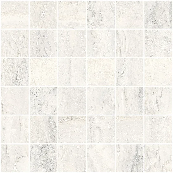 Мозаика /Керамогранит/ SANT'AGOSTINO INVICTUS Mosaico White Naturale CSAMINWH30