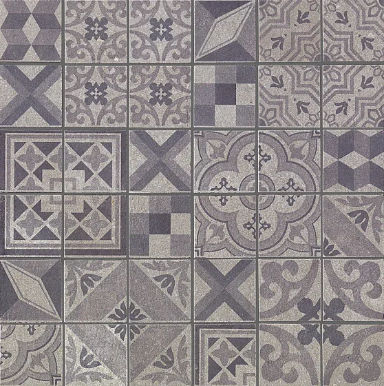 Мозаика /Керамогранит/ IMPRONTA CERAMICHE SQUARE Mosaico Pattern F SQPOMF