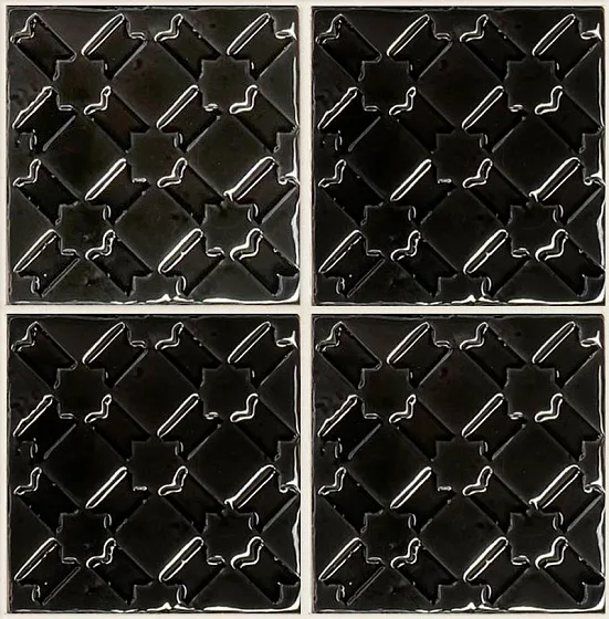 Керамическая плитка для стен CERAMICHE GRAZIA SHADES OF ART Alcazar Charcoal ALCA5
