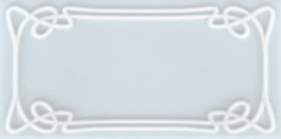 Керамическая плитка для стен ETRURIA DESIGN ART DECO Vector Frame E Light Blue ADVFE12.4X25-081-000