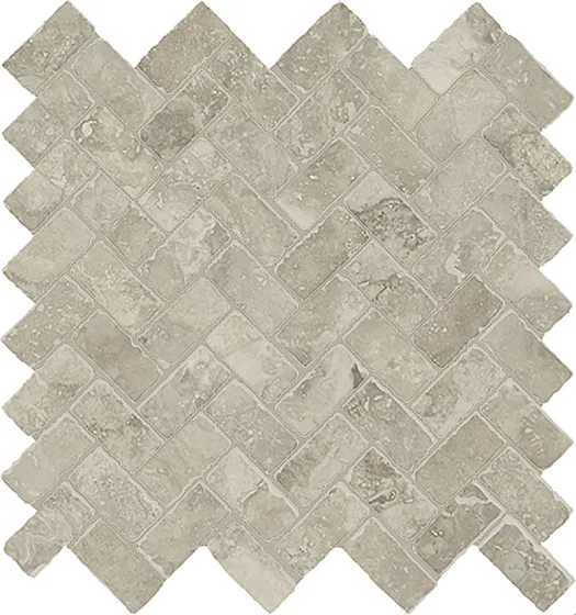 Мозаика /Керамогранит/ ITALON / ИТАЛОН WONDERFUL LIFE Graphite Mosaico Cross Натуральный 620110000131