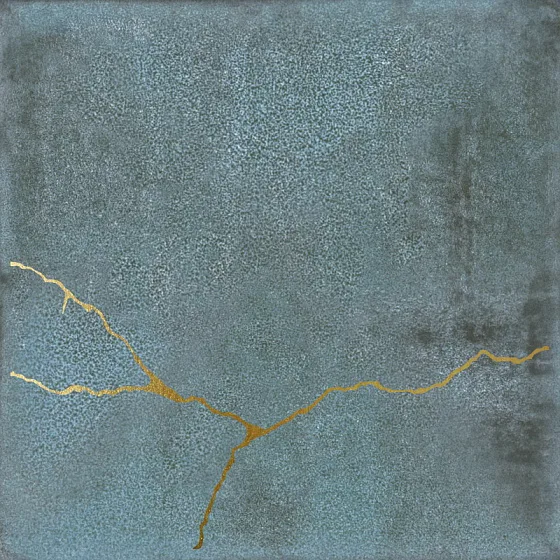 Декоративные элементы WOW ENSO Kintsugi Blue (20 вариантов паттерна) 120850