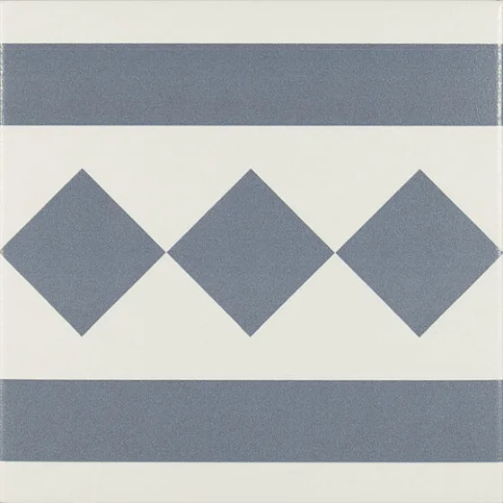Декоративные элементы для пола CERAMICA RIBESALBES ANTIGUA Azul 002 PT02106