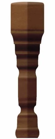 Специальные элементы CERAMICHE GRAZIA EPOQUE Внешний угол Ang. Terminale Deco Caramel Craquele TEAD7
