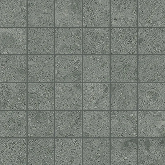 Мозаика /Керамогранит/ ITALON / ИТАЛОН GENESIS Grey Mosaico Натуральный 610110000349