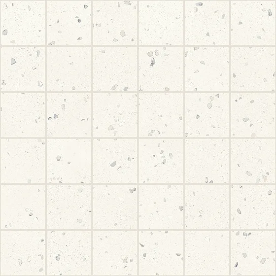 Мозаика /Керамогранит/ SANT'AGOSTINO DECONCRETE Mosaico De-Micro White CSAMDIWH30