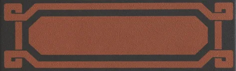Декоративные элементы для пола CERAMICHE GRAZIA OLD ENGLAND Listello Black Chester OELDB3