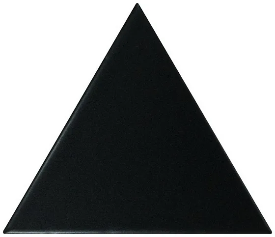 Керамическая плитка для стен EQUIPE SCALE Triangolo Black Matt 23820