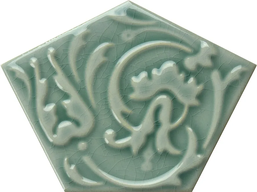 Настенная плитка Shapes Dec 5 3D Mint 11,2x15 - Heralgi (HRG) CAT-acd8989b0f475d4e