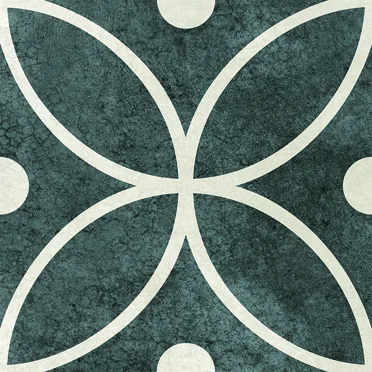 Напольная плитка (керамогранит) Retro flor black 30x30 - New Tiles CAT-30052ae05bbe1005