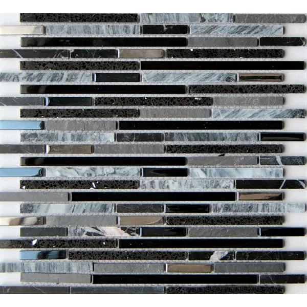 Мозаика Lluvia Negro 30x30 - Mosavit CAT-4714176740c7d355