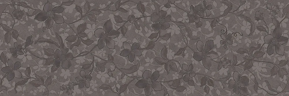 Настенная плитка Floral Negro 30x90 - Emigres CAT-802d90663f51465a