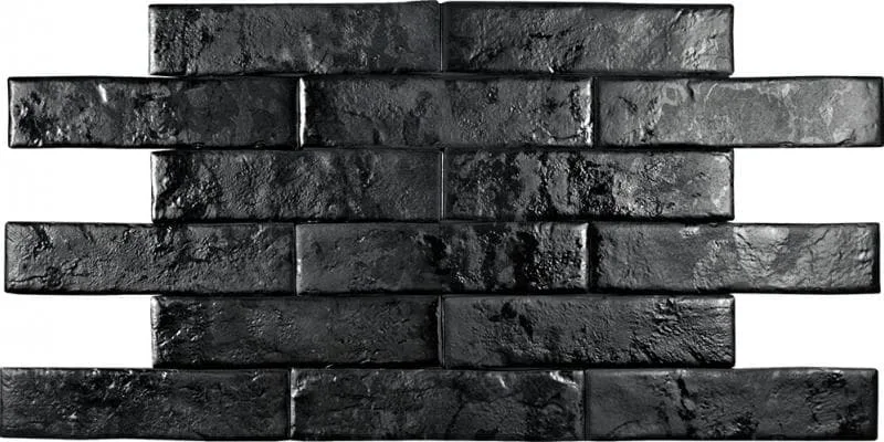 Настенная плитка (керамогранит) Brickwall Negro 7x28 - Pamesa CAT-bb9a584d7d957606