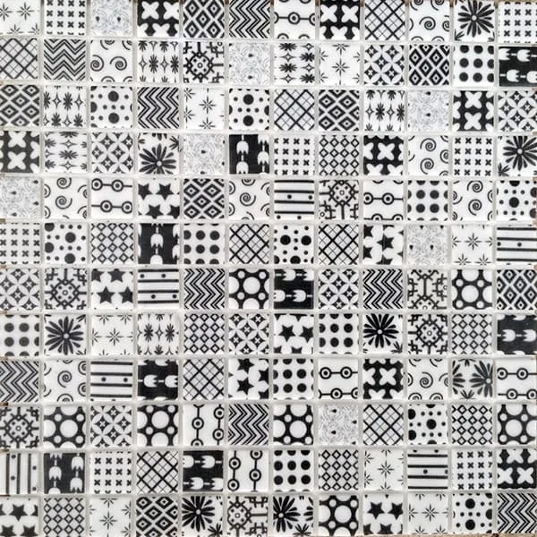 Стеклянная мозаика Graphic Patchwork Spring 31,6x31,6 - Mosavit. Фото 1 из 10