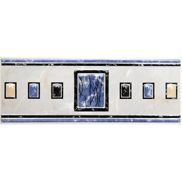 Бордюр Cenefa Valencia Azul 7,5x20 - Cifre Ceramica CAT-38e2f1ef94aa6554